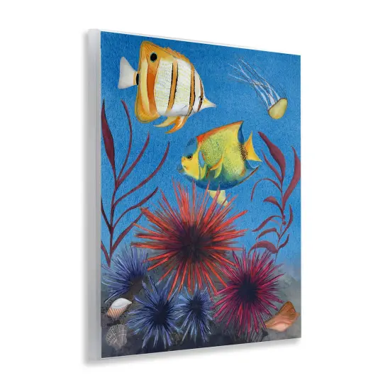Stupell Industries Seafaring Fish & Urchins Wall Plaque Art Design by Michelle Ingari Designs {3}