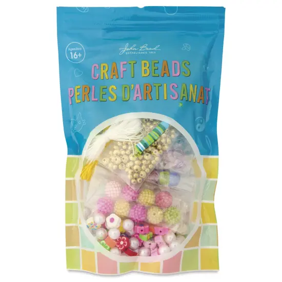 John Bead Craft Beads Bracelet Kit - Green {1}