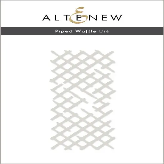 Piped Waffle Die {1}