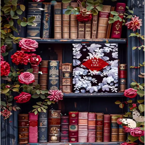 Paint by Numbers Kit for Adults Beginner Bookshelf,16X20 Inch {1}