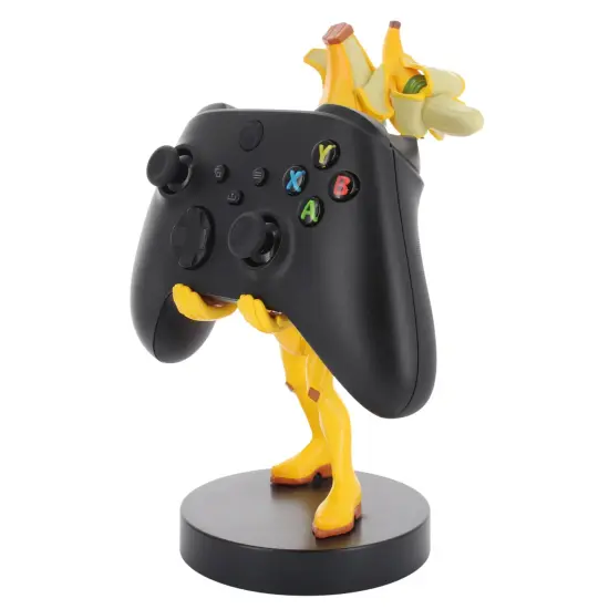 Exquisite Gaming: Fortnite: Peely - Cable Guys Original Controller & Phone Holder, Yellow Banana Collectible Device Stand, Officially Licensed Figure {3}