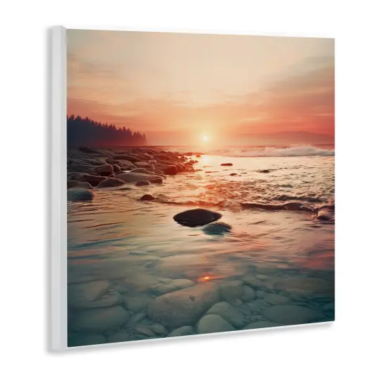Stupell Industries Sunset over Sea Melodies Wall Plaque, design by Lazar Studio {3}