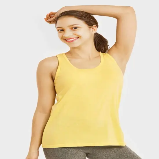 Sofra Ladies Loose Fit Jersey Tank Top {7}