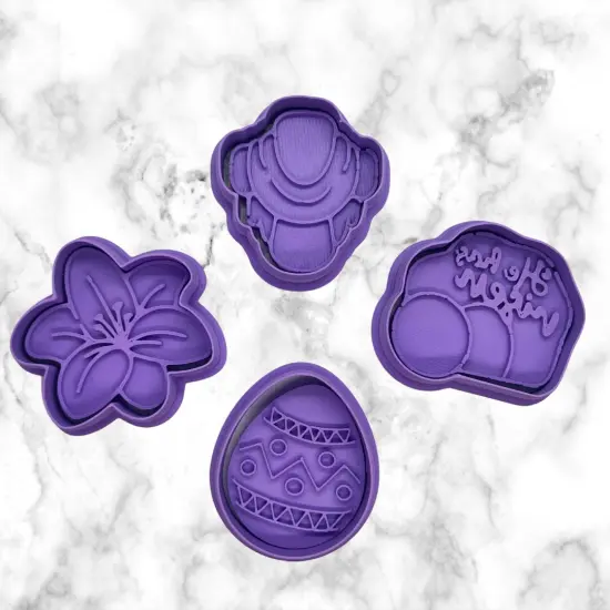 Easter He Has Risen 2 inch Cutter and Stamps {3}