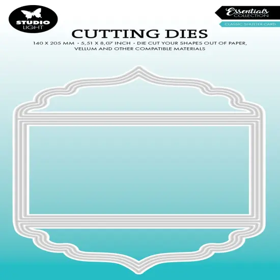 Studio Light Essentials Cutting Die-Nr. 883 Classic Shutter Card {1}