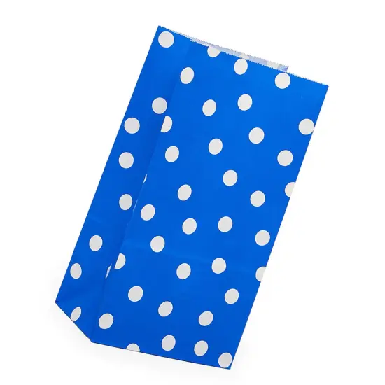 Dot Print Sos Food Bags 5'' x 3'' x 9 1/2'' Protective {4}