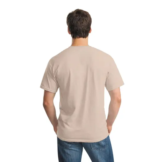 Hanes Essential-T T-Shirt for Men's Cotton Tees Sand {3}