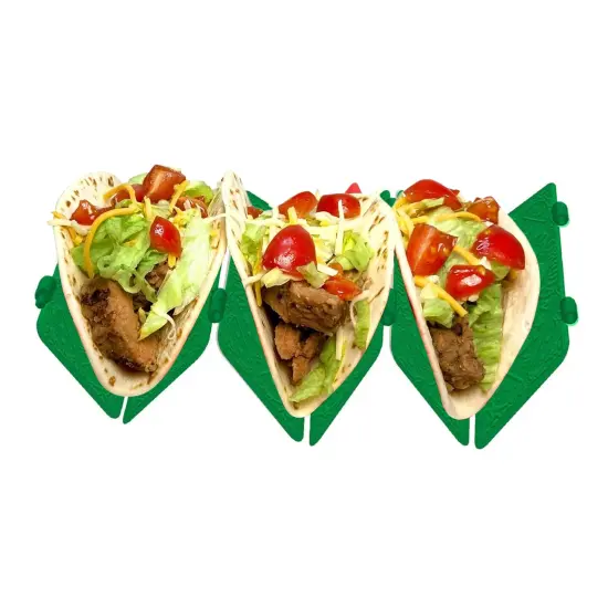 Tacordian Foldable Taco Holder 2-Pack {7}