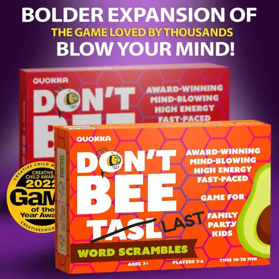 Don&rsquo;t BEE Last Word Scrambles | Family Board Game for Kids {2}