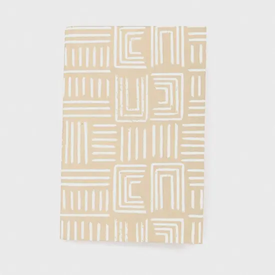 Soft Cover Brown Abstract Handmade Paper Notebook - Pack of 5, 6 X 4 Inch {4}