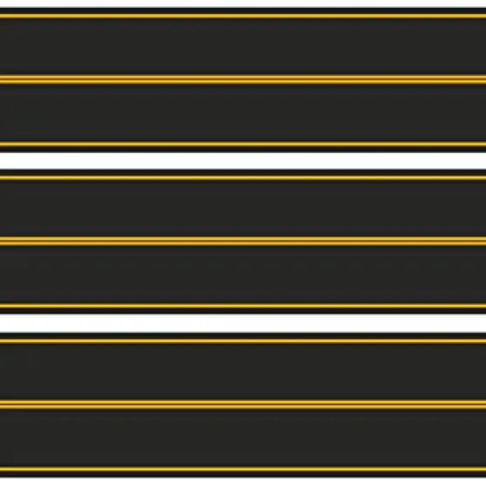 Yellow Street road roadway Edible Cake Topper {1}