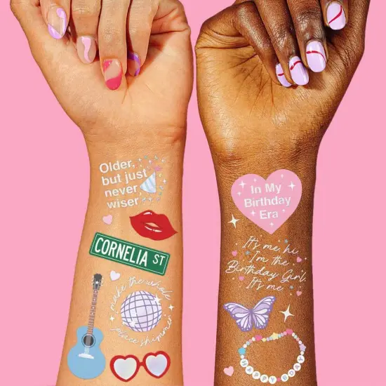 BIRTHDAY ERA SWIFTIE TATTOOS {2}