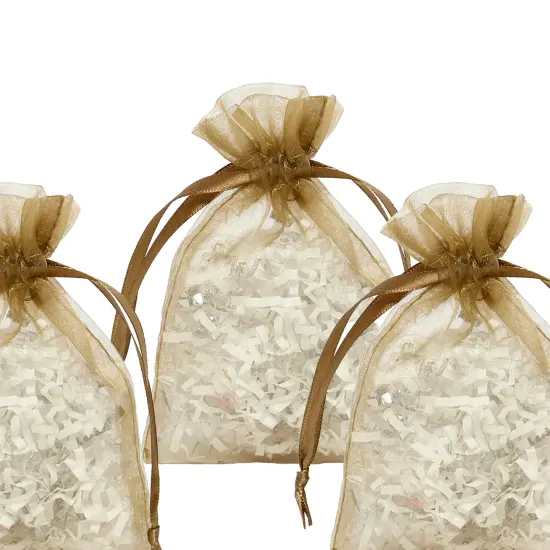 Small 5&rdquo; x 8&rdquo; Organza Bags Versatile Gift Wrapping {6}