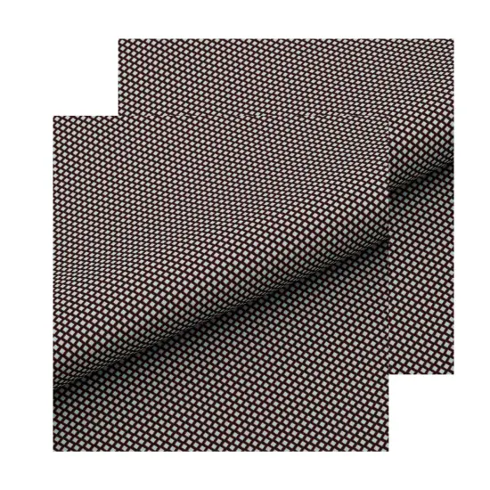 Mini Argyle Print Recycled Spandex Fabric {5}