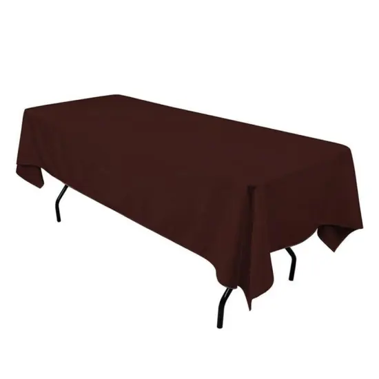 60" x 108" Banquet Polyester Tablecloth {6}