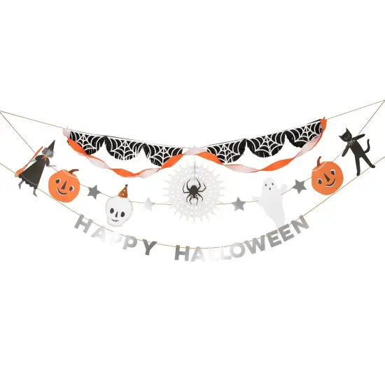 VINTAGE HALLOWEEN CHARACTER GARLAND {1}