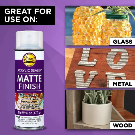 Aleene''s Acrylic Spray Sealer6 oz. Matte Finish 3 Pack {4}