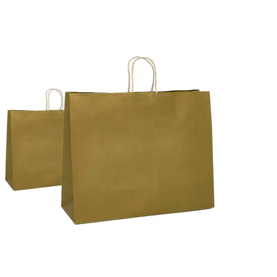 Metallic Shopping Bag Large 16" x 6" x 13" {2}