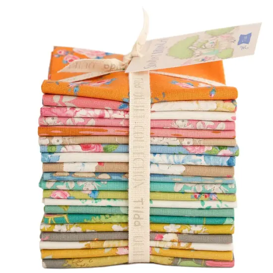 Tilda Sunday Brunch Fat Eights Bundle - 20 Fat Eights - each 20" x 11" - 100% Cotton {1}