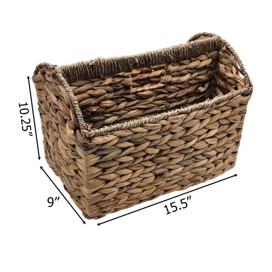 Woven Magazine Holder {4}