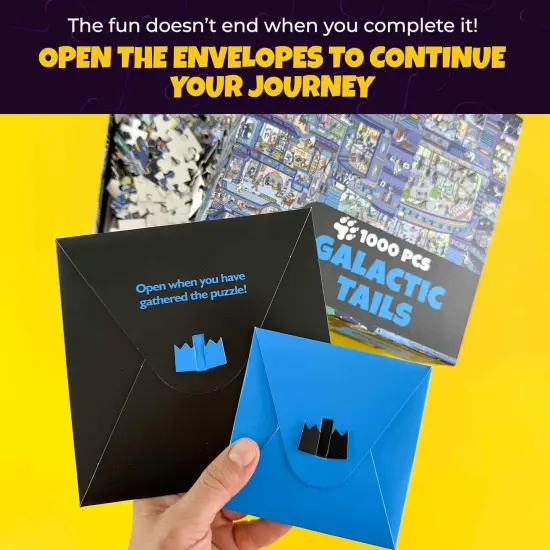 1000 Pcs Jigsaw Puzzle for Adults | Galactic Tails {5}