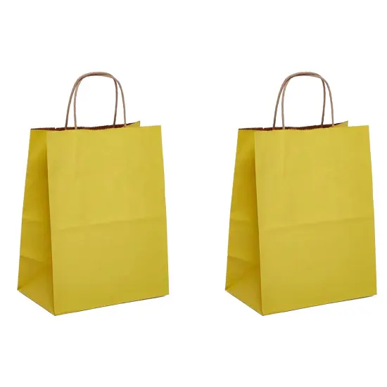 Compact Kraft Tinted Paper Bag 5.5" x 3.25" x 8.375" {5}