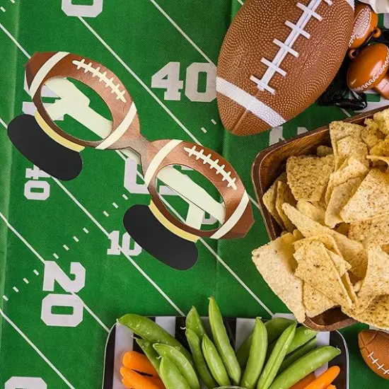4E's Novelty 24 36 Pack Football Party Paper Glasses Bulk &ndash; Football Party Favors for Kids 8-12 &ndash; Football Party Supplies &ndash; Football Themed Party Decorations {4}