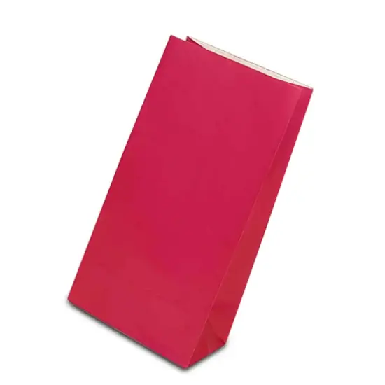 Colored Paper Gift Bags 5'' x 3 1/8'' x 9 5/8'' Design {4}