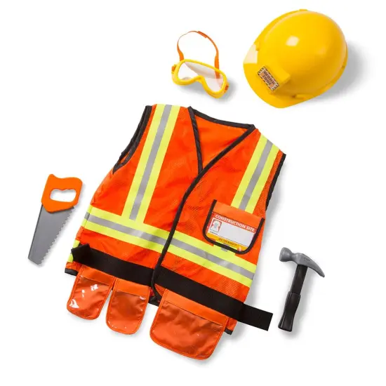 Construction Worker Role Play Costume Set {1}