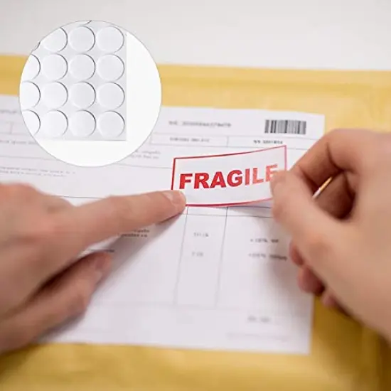 350 Pieces Clear Sticky Tack Adhesive Poster Tacky Putty Removable Round Putty Double-Sided Round No Traces Adhesive Sticke for Festival Decoration {4}