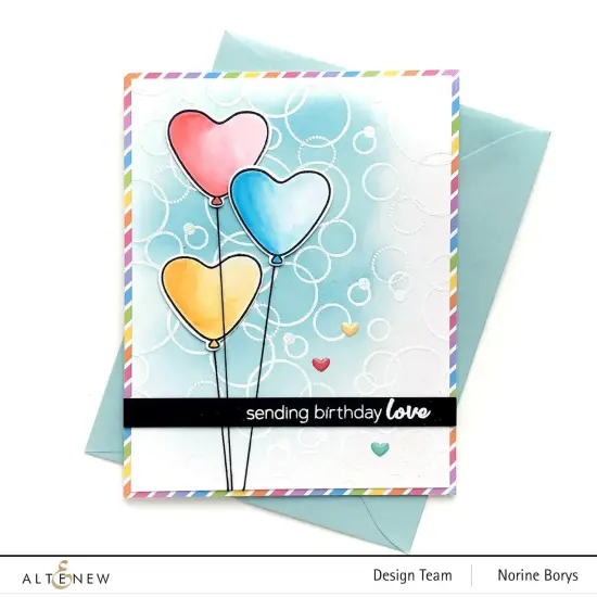 Mini Delight: Birthday Love Stamp & Die Set {2}
