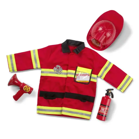 Fire Chief Role Play Costume Set {1}