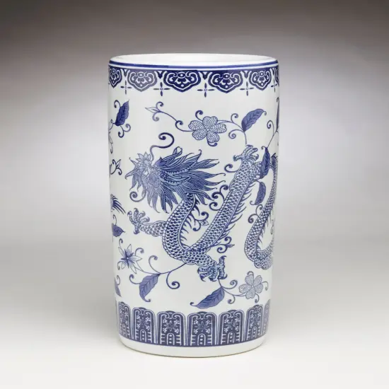 AA Importing 59825 Umbrella Stand 18 In Dragon Pattern {1}