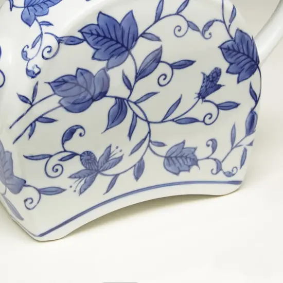 AA Importing 59786 Blue And White Teapot {3}