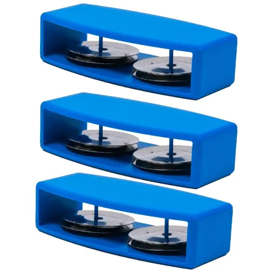 Palm Jingle, Blue, Pack of 3 {1}