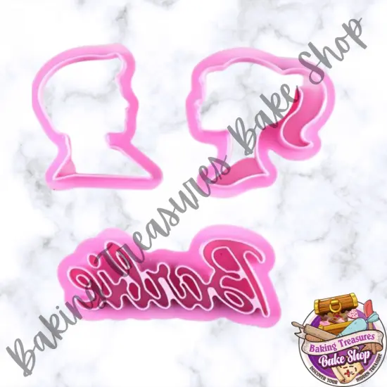 Babe & Ken 3 pcs Cookie Cutter Set {4}