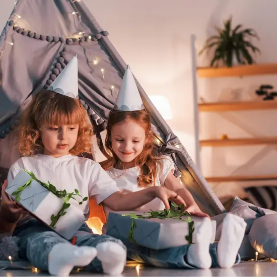 Hecaty 264ft Leaf Ribbon, Artificial Eucalyptus Garland Rattan Leaf String, Decorative Jungle Plant Green, Suitable for Baby Shower Home Wedding Party Balloon Garland DIY Craft {2}