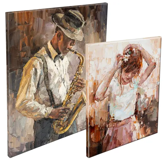 Centurion Deluxe Professional Oil Primed Linen Stretched Canvas, 11oz Linen,Box of 6, 0.67"Deep Canvases, Kiln-Dried Stretchers, Back Stapled, Premium Medium Weight Canvas for Oil Paintings {7}