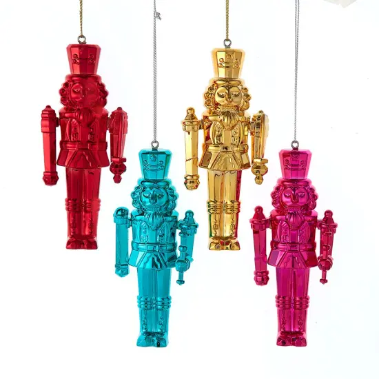 4.75" Nutcracker Ornaments, 4 Assorted {1}