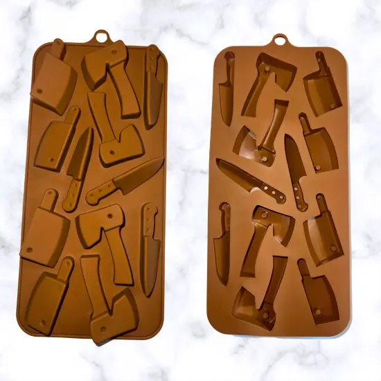 Hand Axe Cleaver Silicone Chocolate Mold {1}