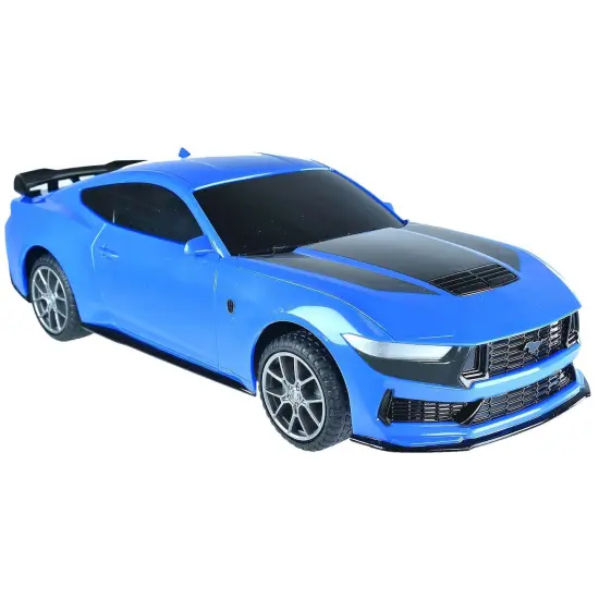Taiyo: Ford Mustang GTD Dark Horse RC - Blue - 1:18 Scale Car, 2.4Ghz Remote Controlled Vehicle, Controller, Battery Operated Sports Car, Licensed {5}