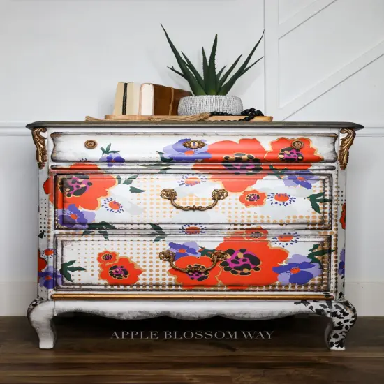 RedesignDecorTransfers&reg;-CECEModernistFloral-Totalsheetsize24x35,cutto2sheets rub-ons {3}