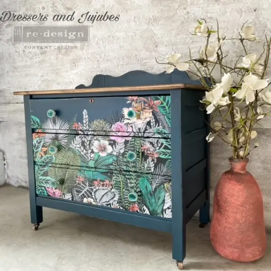 Decor Transfers&reg; 24x35 - Abstract Jungle - total sheet size 24"x35", cut into 2 sheets {5}