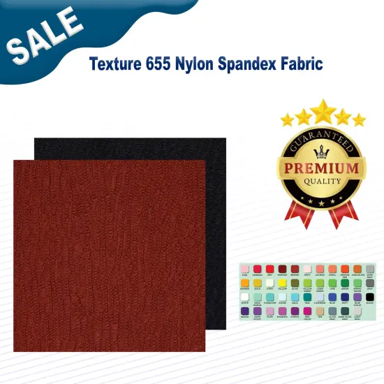Texture 655 Nylon Spandex Fabric Arabian Spice {3}