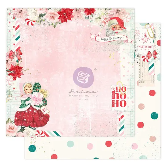 Candy Cane Lane Collection 12x12 Sheet - Jolly days (10 SHEETS) {1}