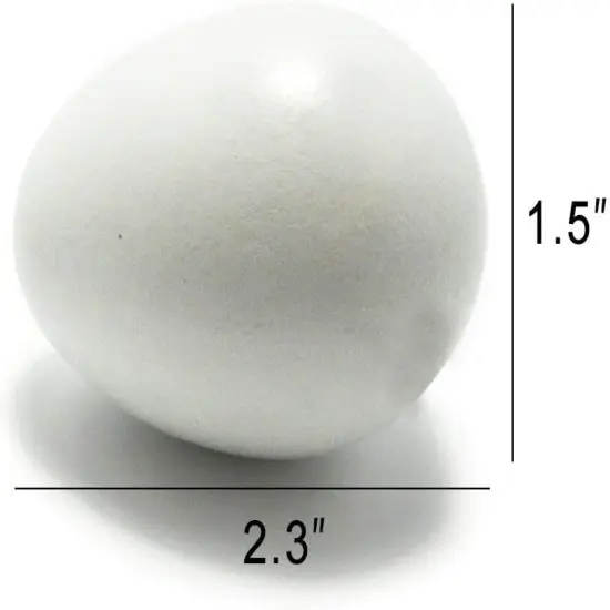 Wooden Fake Eggs,9 Pieces White Wooden Easter Egg Wood Eggs for Crafts Home Decorv {2}