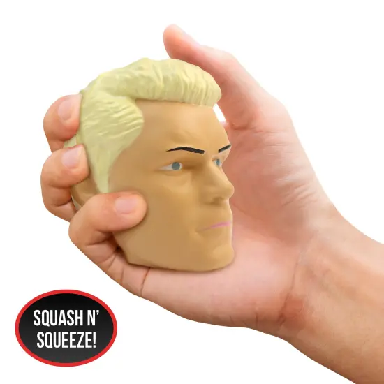 WWE: Stress Heads - Twin Pack - 3" Character Head Squash-Squeeze Novelty Toys, Cody Rhodes & The Rock, Stress Relief & Sensory Play, Kids-Fans Ages 6+ {3}