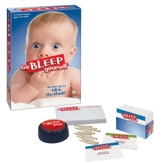 PlayMonster Go Bleep Yourself - The Party Game That Dares You to Fill in The Blank! {1}