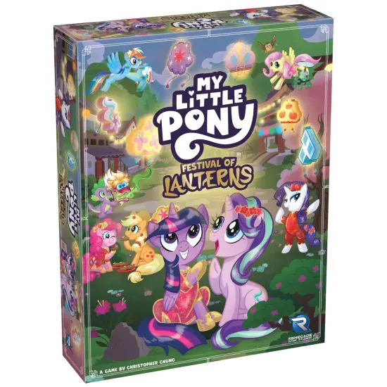 Renegade Games: My Little Pony: Festival of Lanterns - Board & Card Game, Tile Placement & Hand Management, New Modules, Ages 14+, 1-4 Players, 30 Min {1}