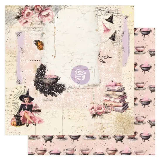 Magic Spell Collection 12x12 Sheet - Magical Season - 1 sheet 12"x12" w foil details paper (10 SHEETS) {1}